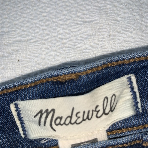 Madewell Perfect Vintage Straight Jeans Women's Size 27 Blue Denim - Picture 2 of 7